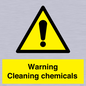 WN5807: Warning cleaning chemicals