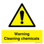 WN5807: Warning cleaning chemicals