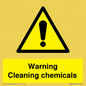 WN5807: Warning cleaning chemicals