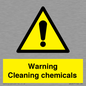 WN5807: Warning cleaning chemicals