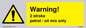 WN5839: Warning 2 stroke Petrol/oil mix only