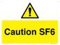 WN5867: Caution SF6