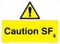 WN5867: Caution SF6