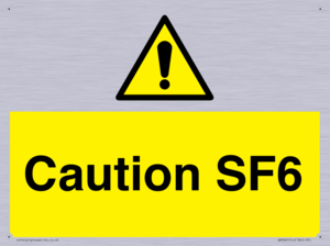 WN5867: Caution SF6
