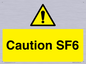 WN5867: Caution SF6