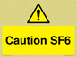 WN5867: Caution SF6