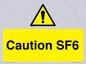 WN5867: Caution SF6