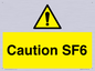 WN5867: Caution SF6