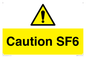 WN5867: Caution SF6