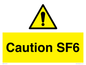 WN5867: Caution SF6