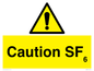 WN5867: Caution SF6