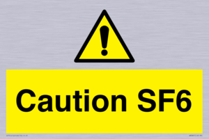 WN5867: Caution SF6