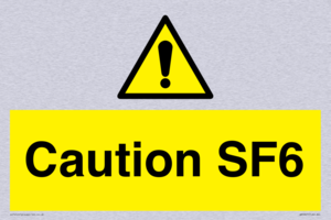 WN5867: Caution SF6