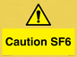 WN5867: Caution SF6