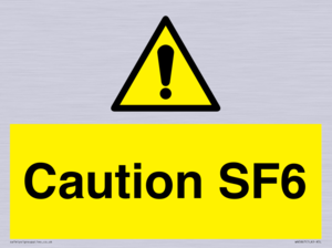 WN5867: Caution SF6