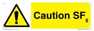 WN5867: Caution SF6