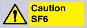 WN5867: Caution SF6