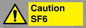WN5867: Caution SF6