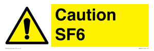 WN5867: Caution SF6