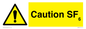 WN5867: Caution SF6