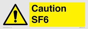 WN5867: Caution SF6