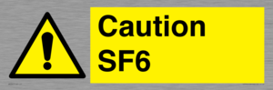 WN5867: Caution SF6