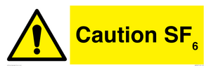 WN5867: Caution SF6