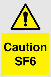 WN5867: Caution SF6