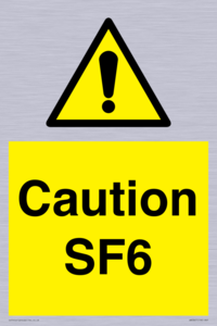 WN5867: Caution SF6