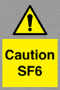 WN5867: Caution SF6