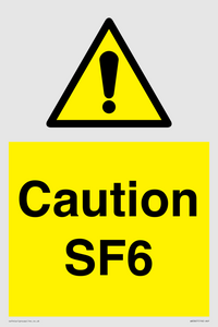 WN5867: Caution SF6