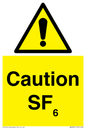 WN5867: Caution SF6