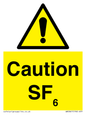 WN5867: Caution SF6