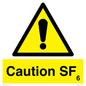 WN5867: Caution SF6