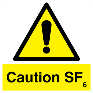 WN5867: Caution SF6
