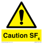 WN5867: Caution SF6