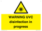 WN6205: WARNING UVC disinfection in progress