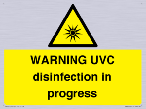 WN6205: WARNING UVC disinfection in progress
