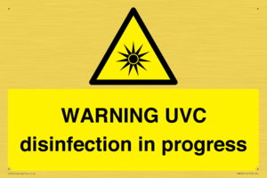 WN6205: WARNING UVC disinfection in progress