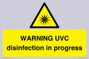 WN6205: WARNING UVC disinfection in progress