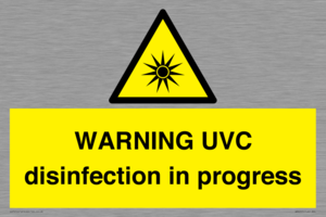 WN6205: WARNING UVC disinfection in progress