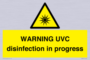 WN6205: WARNING UVC disinfection in progress