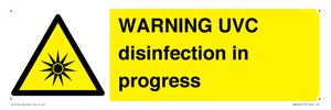WN6205: WARNING UVC disinfection in progress