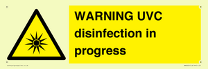 WN6205: WARNING UVC disinfection in progress