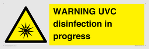 WN6205: WARNING UVC disinfection in progress