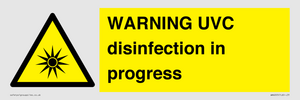 WN6205: WARNING UVC disinfection in progress