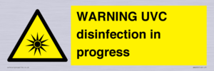 WN6205: WARNING UVC disinfection in progress