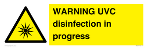 WN6205: WARNING UVC disinfection in progress
