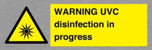 WN6205: WARNING UVC disinfection in progress