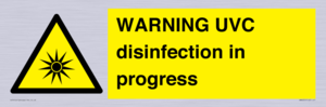 WN6205: WARNING UVC disinfection in progress
